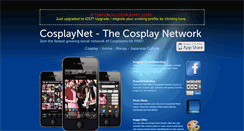 Desktop Screenshot of cosplaynet.asia