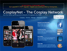 Tablet Screenshot of cosplaynet.asia